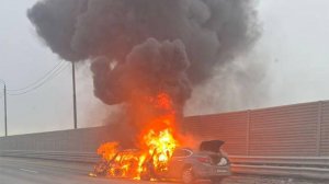 Двое подростков сгорели в Lada в Подмосковье