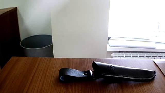 Нож Шаман-2. АИР. Златоуст, Пескоструйная обработка клинка смотреть онлайн