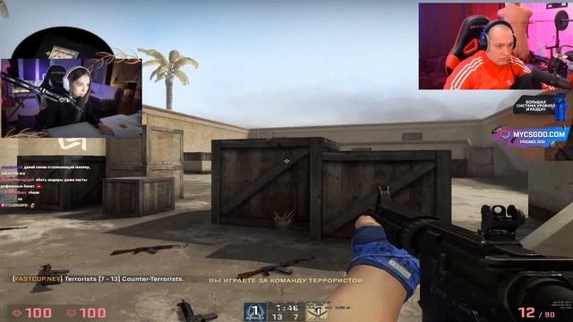 Генсуха Играет 1 на 1 Против ГоловачЛена в КС ГО | Генсуха Запись Стрима | 28.10.2021 смотреть онлайн