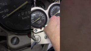 SUZUKI GS500EU 1997 г. Пробег 54600, синий. Новые покрышки