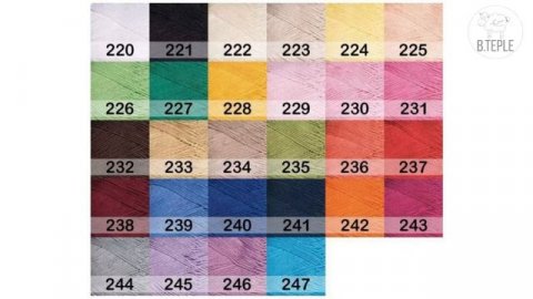 Подробный обзор на пряжу Yarnart Ideal