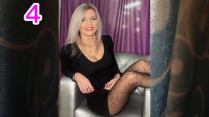 Natural Older Woman In Mini Dresses 49 || Mature Women Men's Dream