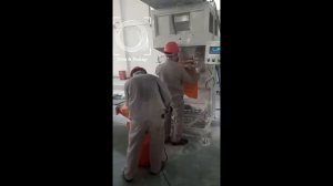 Полуавтоматическая машина для фасовки в мешки по 25 50 кг