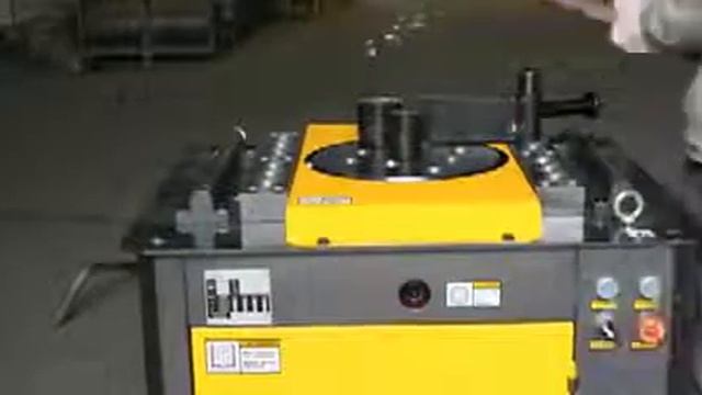 steel bar bender GW40A operation смотреть онлайн