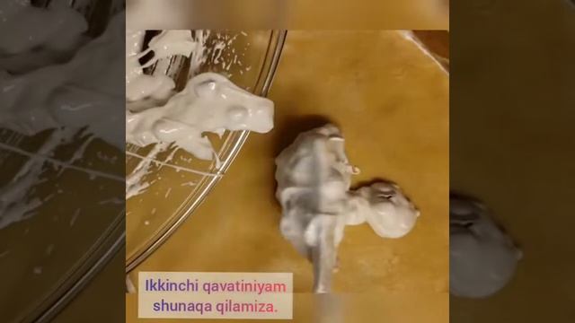 Og'izda eriydigan siropli pahlava.😋 Пахлава с сиропом. смотреть онлайн