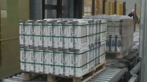 Линия обвязки и термоусадки поддонов