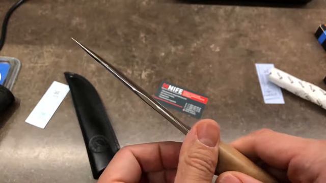 Нож "Странник Z90" Орех полированный от Кизляр