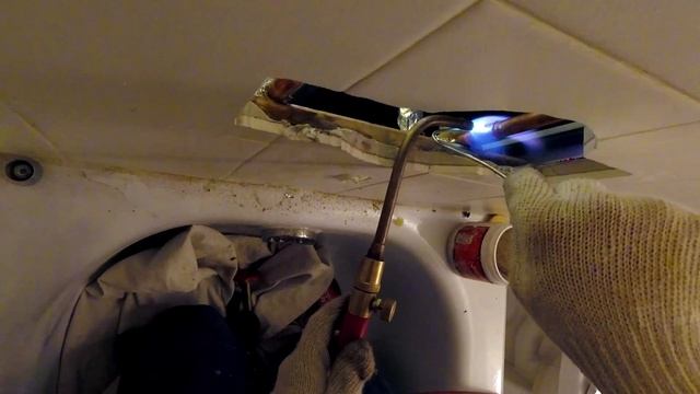 MOEN SHOWER CONTROL VALVE AND REMODELLING PLATE INSTALLATION!!! | A Day In The Life Of A Plumber 12
