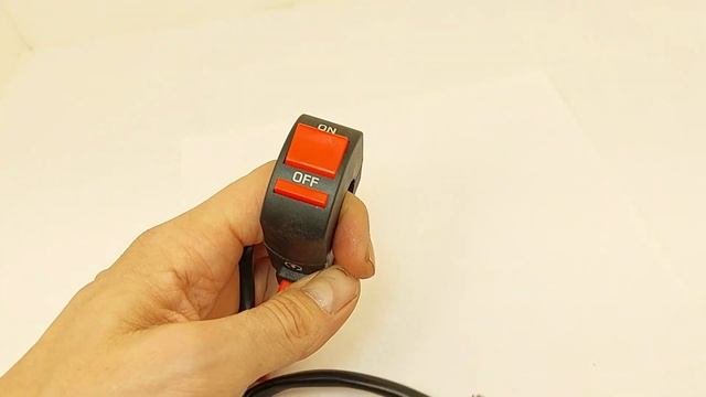 Переключатель Вкл-Выкл с кнопкой запуск Тип 2