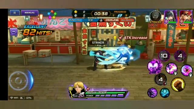 KOF all-stars Time attack Master SS King solo смотреть онлайн