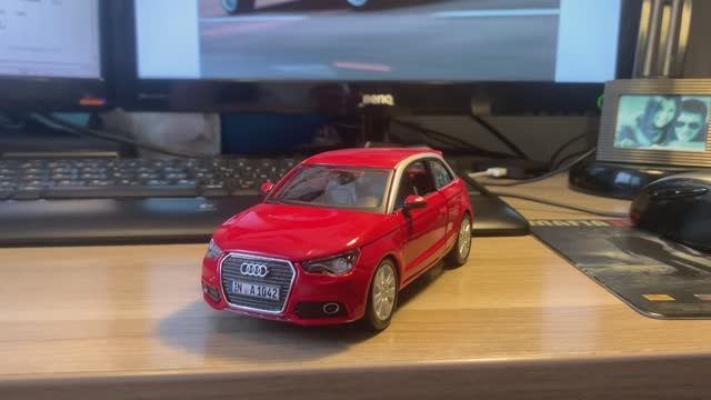 Обзор модели Audi A1 в масштабе 1/24 от Bburago