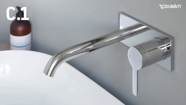 Коллекция смесителей DURAVIT С.1 смотреть онлайн