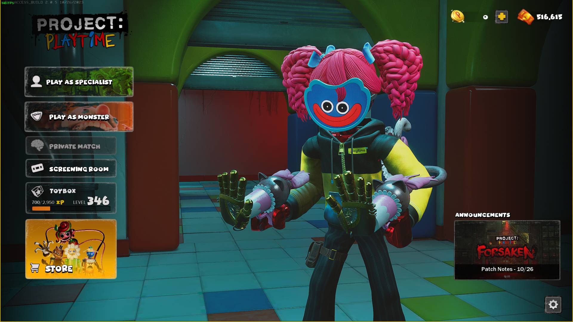 Kitten_031 specialist VS BLACKWOOD Orang Boxy Boo and Boxy Brrr Project Playtime