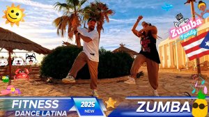 Zumba Фитнес Супер Латинка! Тренировка для тебя, для Молодости Зумба 2025  Gente De Zona  Te Duele