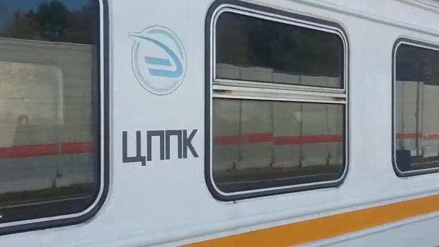 ЭШ2-002 Аэроэкспресс и ЭД4М-0492 ЦППК Перекпаска Наше Подмосковье На станции Мещерская
