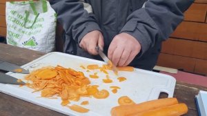 Тест поварских ножей №92 №95 №98 №99 на Вернисаже или kitchen knife test