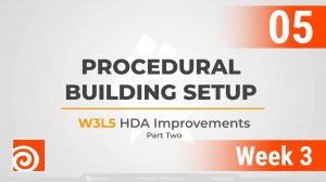 Week 3 - 5 - City Creation in Houdini [русский перевод]