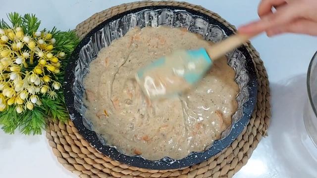 Mis Kokusuyla Damakları Şenlendirecek Muhallebili Havuçlu Cevizli Kek Tarifi 👌 Kışın En Favori Keki