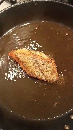 asmr Yummy Fried Halibut #shorts #viral #viralshort #shortvedios #youtubeshorts #satisfyingfish