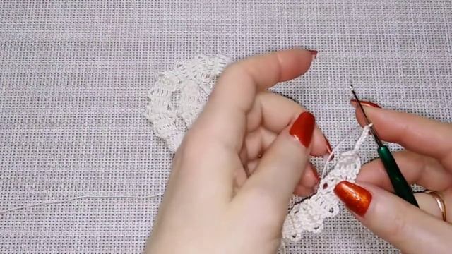 Салфетка из отдельных элементов 