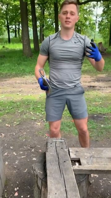 ШОК 🤯 САМЫЙ МОЩНЫЙ ТОПОР В РОССИИ #ножи #нож #knife #топ #нождляохоты #ножиручнойработы смотреть онлайн