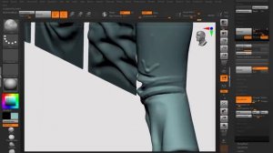 How to sculpt cloth in 3D_ (720p)