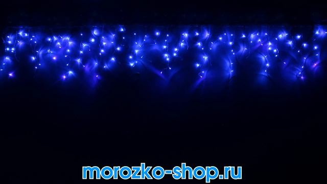 БАХРОМА 150 синих LED, мерцающие, коннектор 3,1х0,5м, ip44, прозр пр , Beauty Led PIL150BL 10 2B смотреть онлайн