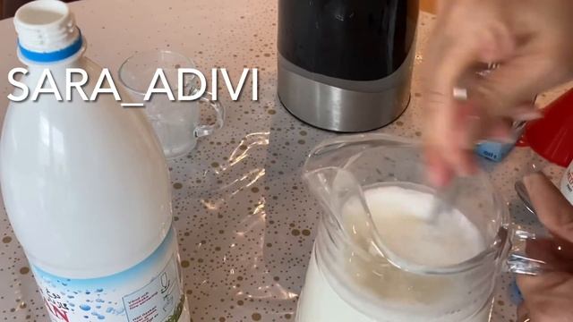 , How to make ayran,دوغ خانگى گازدار بسيار خوشمزه بدون افزودن شكر و آب گازدار смотреть онлайн
