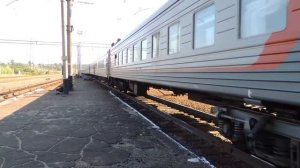 Пассажирский поезд №289С Анапа-Екатеринбург. Компиляция