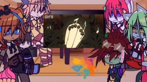 🏵️|| fnaf security breach react to Copycat  || °FNAF° || glammike theory || //part 2//🏵️