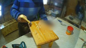 доработка крепления ножек скамейки