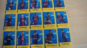 КАРТОЧКИ С ИГРОКАМИ ФК БАРСЕЛОНА - Акция от Nesquik и Магнит и других магазинов
