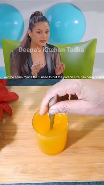 Shehnaaz Gill's Turmeric Warm Water For Weight Loss #shorts смотреть онлайн