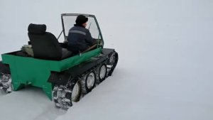 Тест драйв модернизированного Тс 350 часть 1 (поездка на озеро)