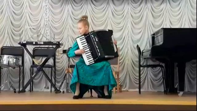 Ж.Коломбо Вальс  "Соперницы"/Colombo "Rivals" Исп. аккордеонистка Варвара Макарова