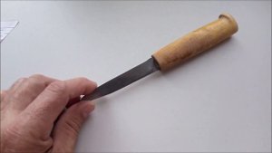 Кухонный нож не точился больше года!