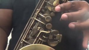 Tenor Saxophone Altissimo C Major Scale 4 Octaves