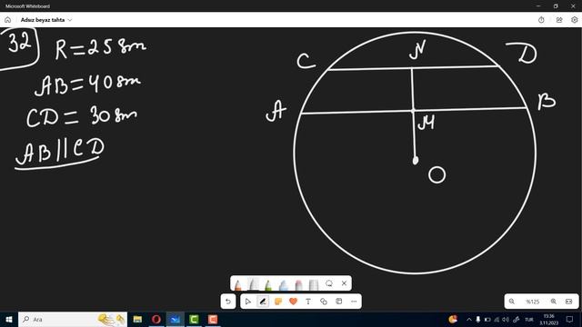 Çevrə ,radius , diametir , vətər. Çevrənin və çevrə qövsünün uzunluğu. DİM 2023. (cütlərin izahı) смотреть онлайн