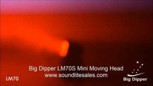 Big Dipper LM70S Mini Moving Head