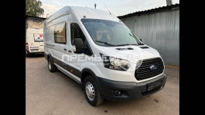 Форд Транзит L4H3 переоборудованный в грузопассажирский с диваном Тандем и передвижной перегородкой