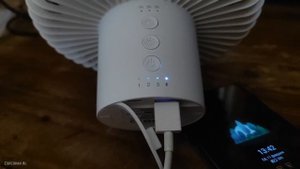 Тактический беспроводной вентилятор Nitecore NEF10/Power Bank/Tactical fan