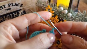 НОВОГОДНЯЯ СНЕЖИНКА "СОЛНЫШКО" крючком. МК 1 ЧАСТЬ /CHRISTMAS SNOWFLAKE "SUNNY" crochet. MK