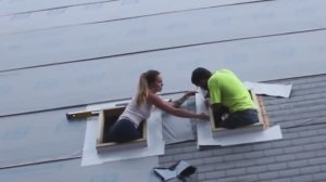 Жизнь с нуля #014. Устанавливаем мансардные окна.