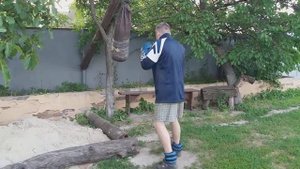 бокс работа на мешке