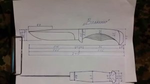 Чертежи, эскизы, фотографии ножей.