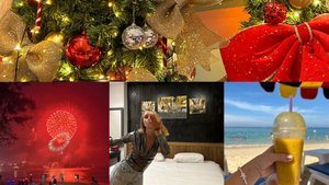 Как я встретила Новый Год 2025 на Пхукете|Утро 31 декабря на пляже Карон|Праздничный салют на Ката