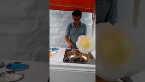 Цветы из сахарной ваты
