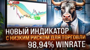 Новый ИНДИКАТОР С НИЗКИМ РИСКОМ Для Торговли! l 98,94% WINRATE