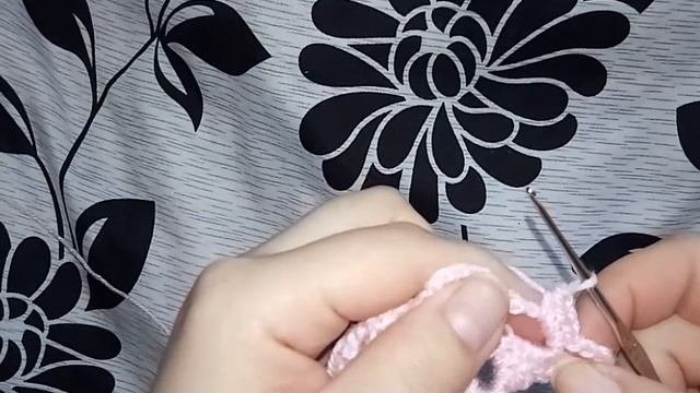 Обвязка края крючком узор #обвязка #объвязкакрая