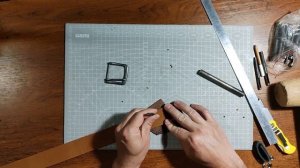 Изготовления ремня из кожи